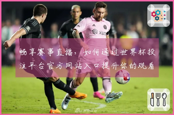 畅享赛事直播，如何通过世界杯投注平台官方网站入口提升你的观看体验