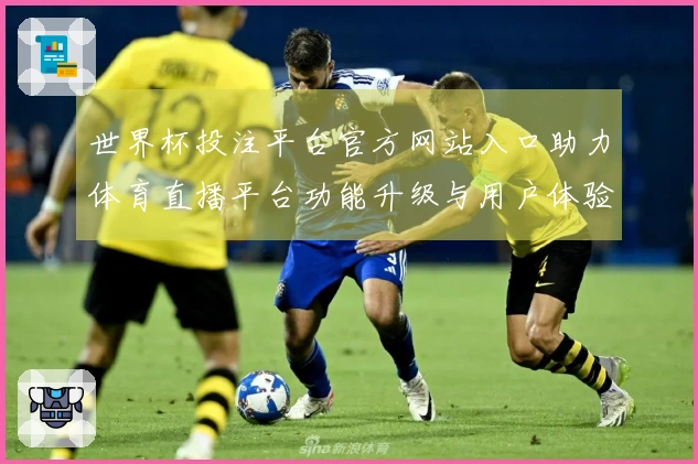 世界杯投注平台官方网站入口助力体育直播平台功能升级与用户体验提升
