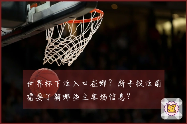 世界杯下注入口在哪？新手投注前需要了解哪些主客场信息？