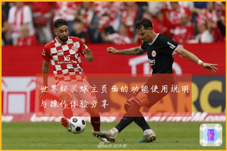 世界杯买球主页面的功能使用说明与操作体验分享